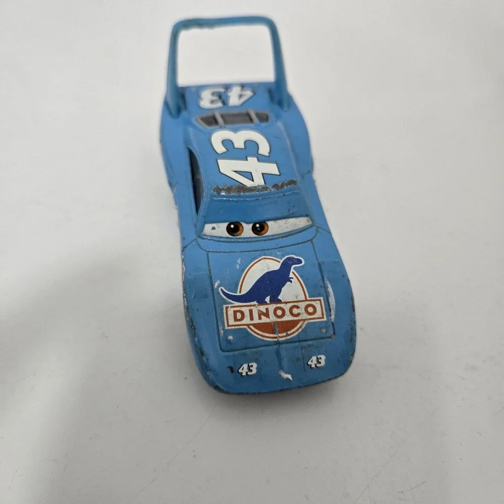 Disney Pixar Cars Diecast Lot Lightning McQueen Dinoco King Francesco Mattel